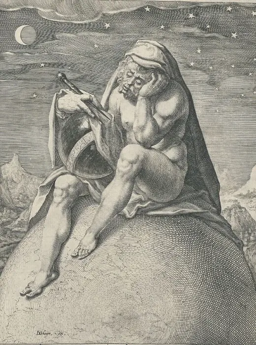 Framed Print : Melancholicus, Melancholia, The four temperaments