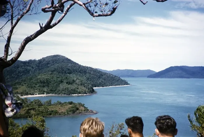 Framed Print : Melbourne Grammar School expedition to Queensland, Australia, 1956 Boys look out to sea thought to be the Whitsunday Islands, Oceania Framed Print : Melbourne Grammar School expedition to Queensland, Australia, 1956 Boys look out to sea thought to be the Whitsunday Islands, Oceania