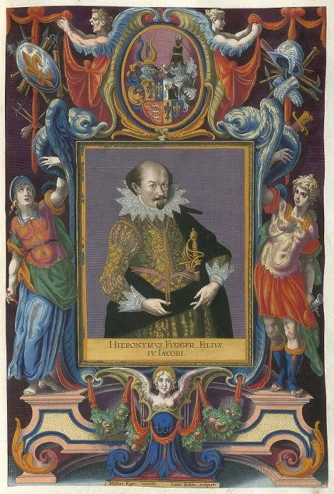 Framed Print : Members of the famous Augsburg Fugger family Framed Print : Members of the famous Augsburg Fugger family