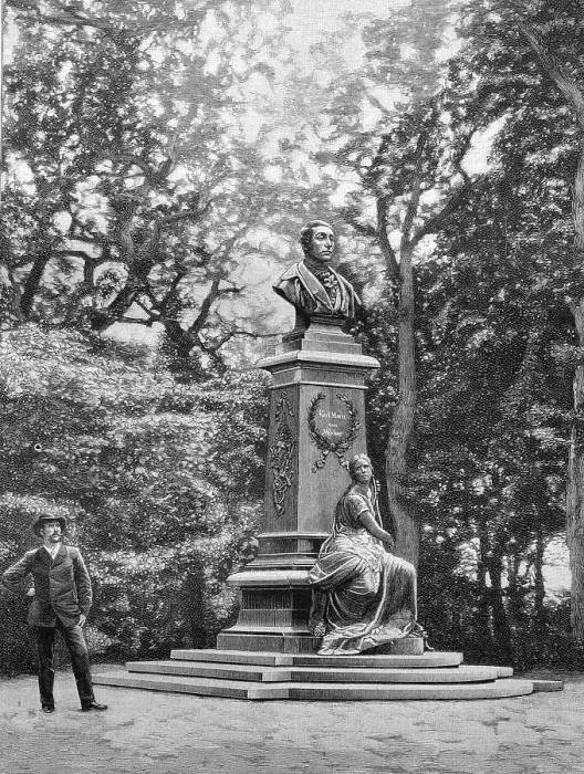 Framed Print : Memorial of Carl Maria von Weber in Eutin Framed Print : Memorial of Carl Maria von Weber in Eutin