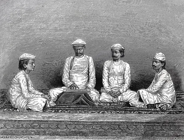 Framed Print : Men of the Bengal Brahmin Caste in 1860 Framed Print : Men of the Bengal Brahmin Caste in 1860