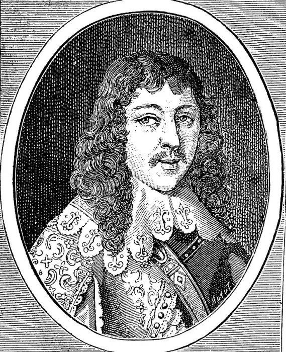 Framed Print : Men's fashion in France in 1640