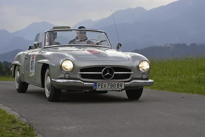 Framed Print : Mercedes-Benz 190 SL built 1957