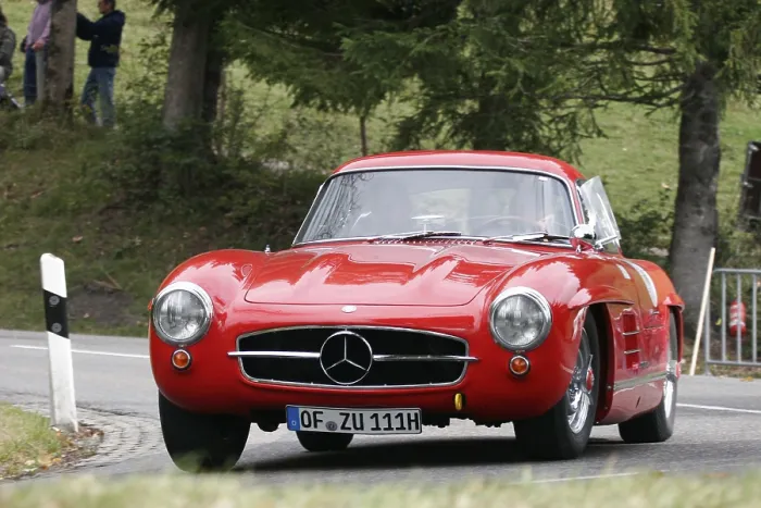 Framed Print : Mercedes Benz 300 SL, built 1955