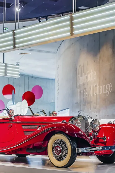 Framed Print : Mercedes-Benz 500 K special roadster from 1936