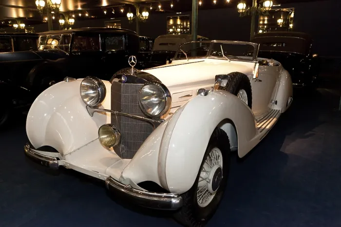Framed Print : Mercedes Benz Cabriolet 540k, built in 1938
