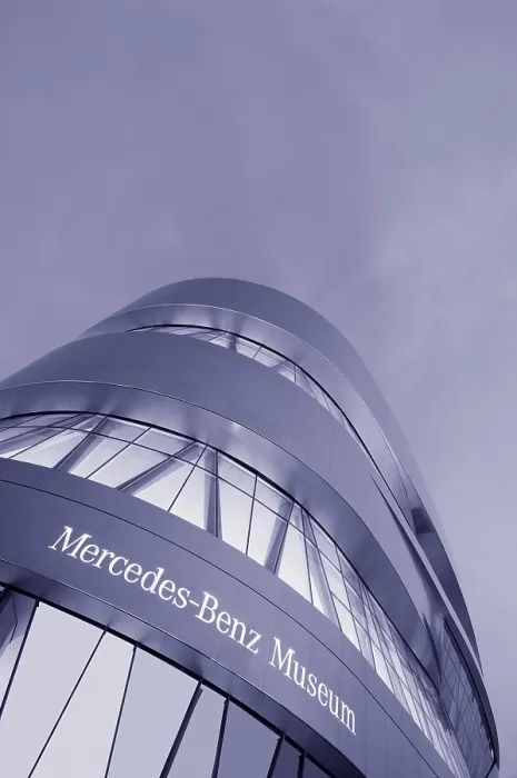 Framed Print : Mercedes Benz Museum, Stuttgart