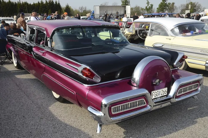 Framed Print : Mercury Monterey 1958, at a meeting of classic American cars in Ystad Framed Print : Mercury Monterey 1958, at a meeting of classic American cars in Ystad