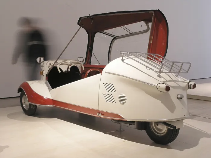 Framed Print : Messerschmitt bubble car, Mitomacchina exhibition