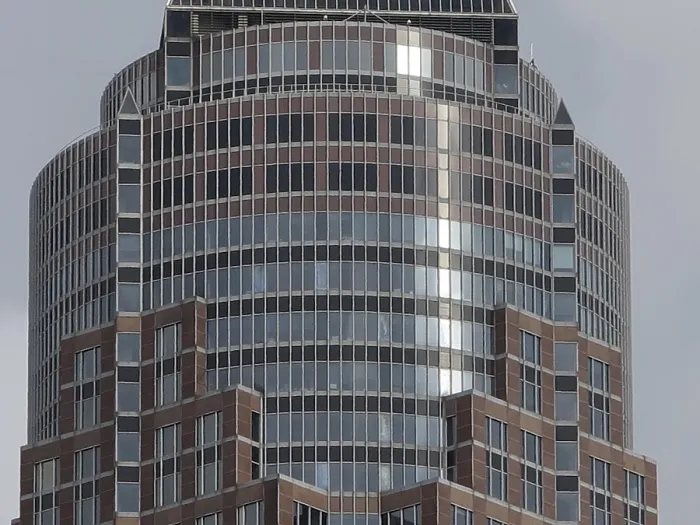 Framed Print : Messeturm Frankfurt am Main