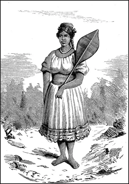 Framed Print : Mestizo, Amazonian Woman, Brazil
