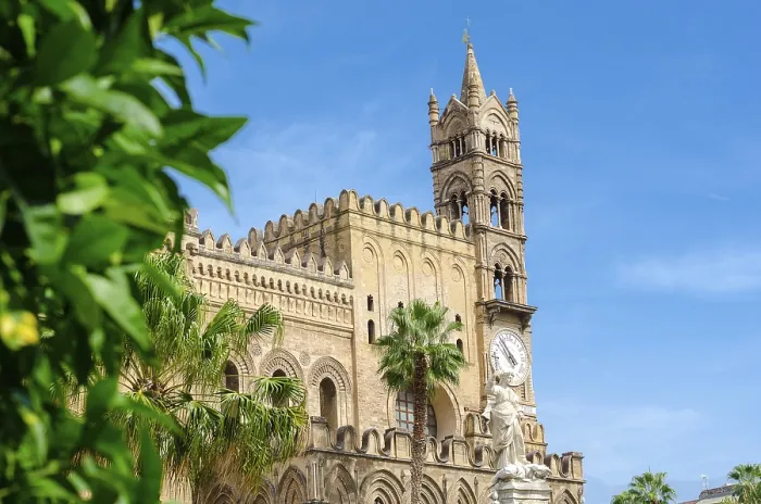 Framed Print : Metropolitan Cathedral of the Assumption of Virgin Mary in Palermo