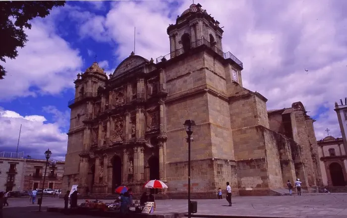 Framed Print : Mexico: The church on the Zocalo of Oacaxa City Framed Print : Mexico: The church on the Zocalo of Oacaxa City