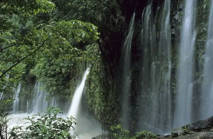 Framed Print : Mexico Michoacan Tzararacua waterfalls
