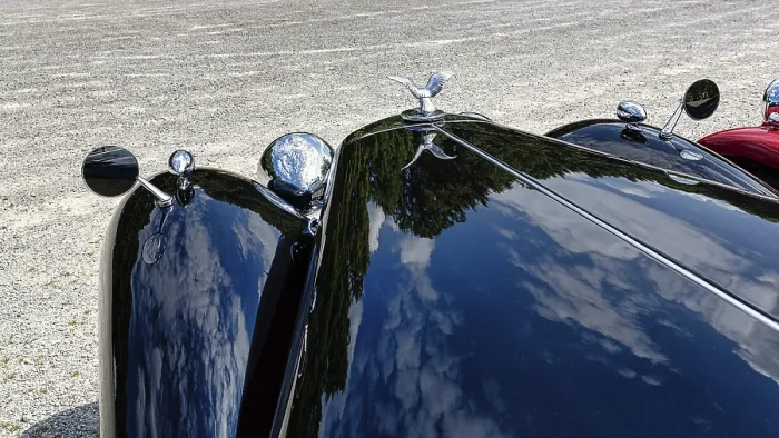 Framed Print : MG convertible, English classic car