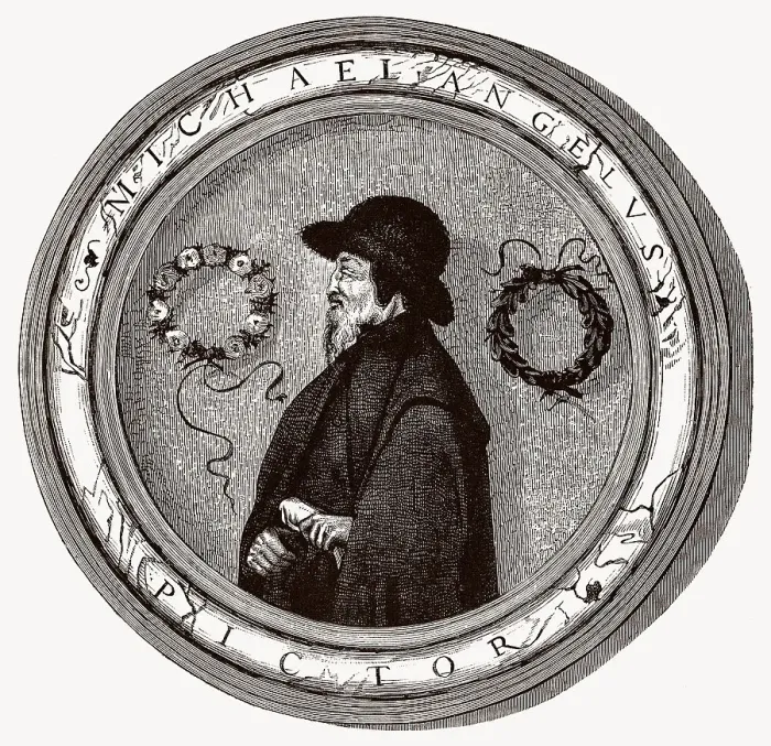 Framed Print : Michelangelo Buonarroti, 1475-1564