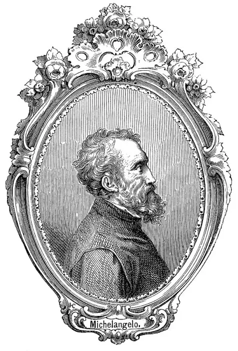 Framed Print : Michelangelo Buonarroti, Michelangelo