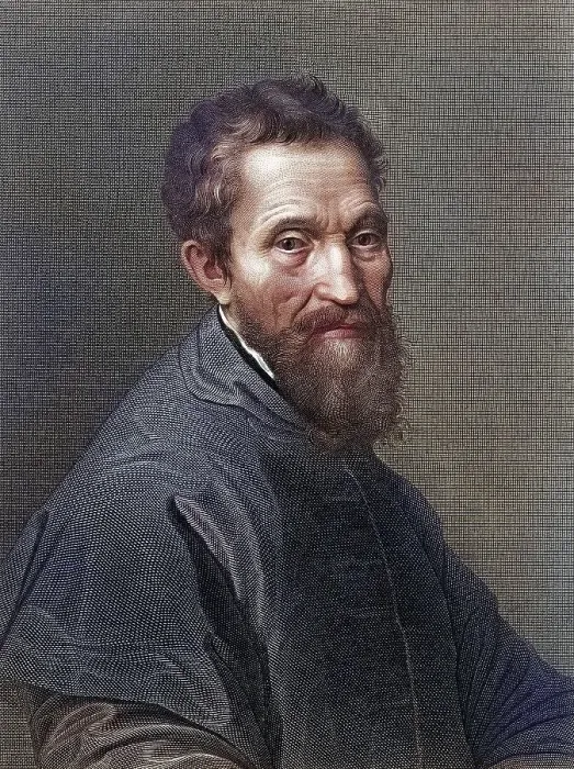 Framed Print : Michelangelo Buonarrotti, 1475-1564