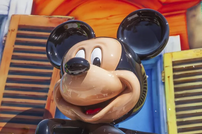 Framed Print : Mickey Mouse by Wald Disney, decoration
