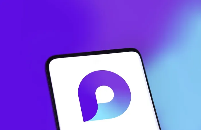 Framed Print : microsoft loop logo is displayed on smartphone Framed Print : microsoft loop logo is displayed on smartphone