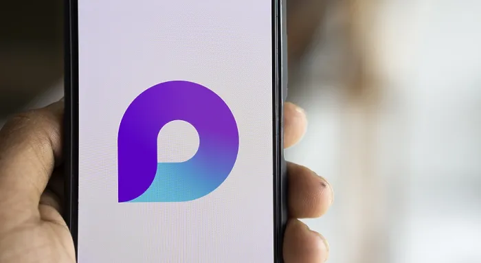 Framed Print : microsoft loop logo is displayed on smartphone Framed Print : microsoft loop logo is displayed on smartphone