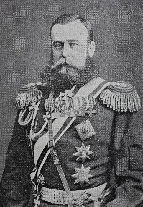 Framed Print : Mikhail Dmitriyevich Skobelev, 29 September 1843