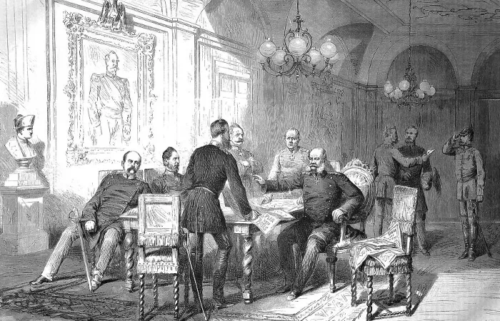 Framed Print : Military Council in the prefecture building at Versailles Framed Print : Military Council in the prefecture building at Versailles