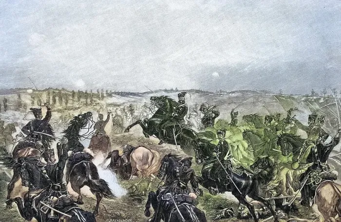 Framed Print : Military Persons in the Franco-Prussian War 1870