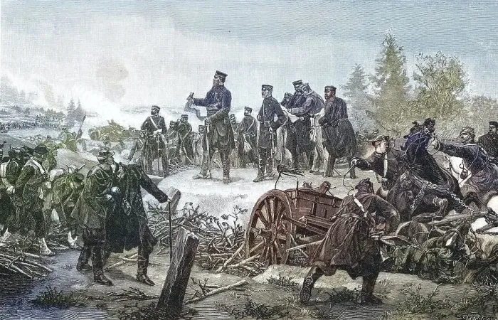 Framed Print : Military Persons in the Franco-Prussian War 1870