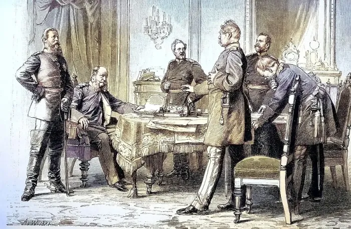 Framed Print : Military Persons in the Franco-Prussian War 1870 Framed Print : Military Persons in the Franco-Prussian War 1870