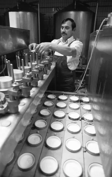 Framed Print : Milk processing at Westmilch on 20
