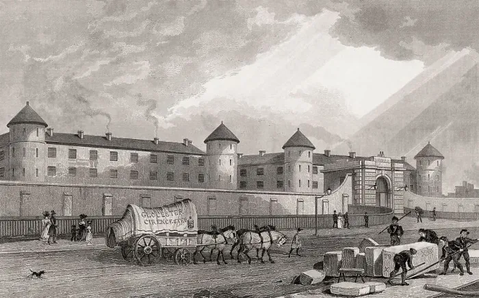 Framed Print : Millbank Prison, Millbank, Westminster