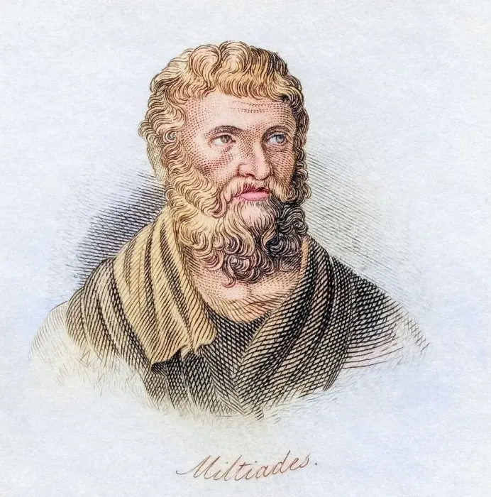 Framed Print : Miltiades the Younger, c. 550 BC