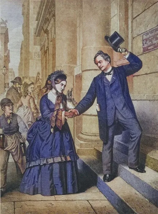 Framed Print : Minona Frieb-Blumauer and Theodor Doering