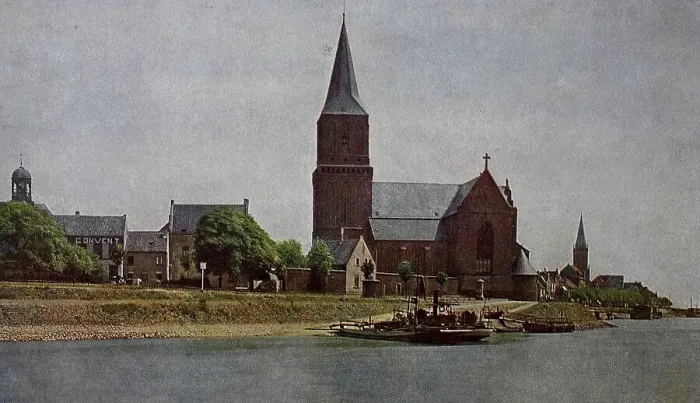 Framed Print : The Minster Church in Emmerich in 1910