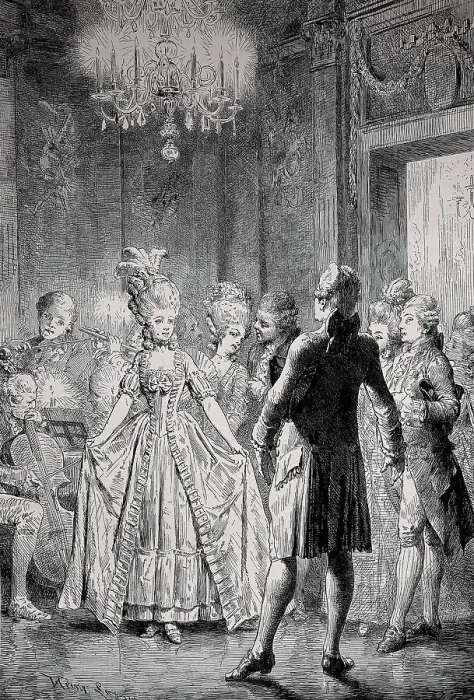 Framed Print : In Minuet is a ballroom dance of French origin for two persons Framed Print : In Minuet is a ballroom dance of French origin for two persons