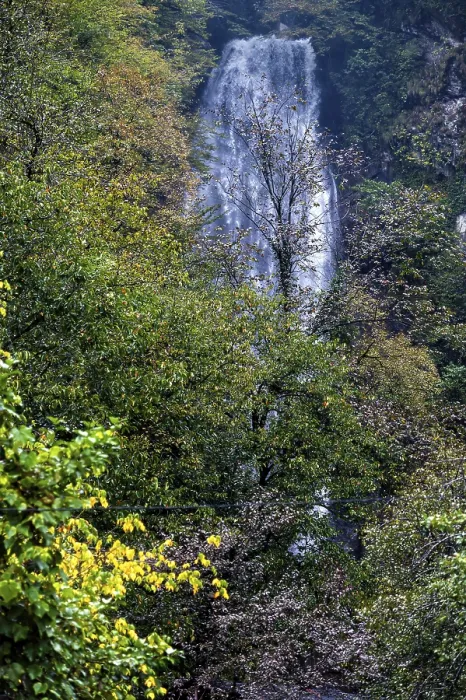 Framed Print : Mirveti waterfall in the mountains of Adzharia Framed Print : Mirveti waterfall in the mountains of Adzharia