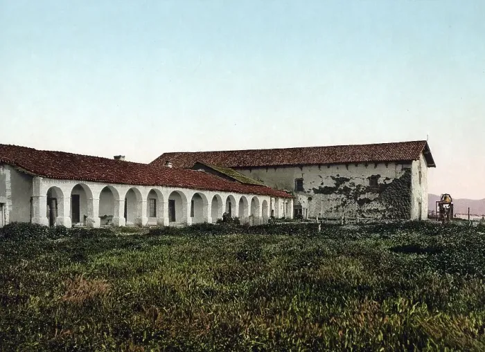 Framed Print : Mission San Miguel, California