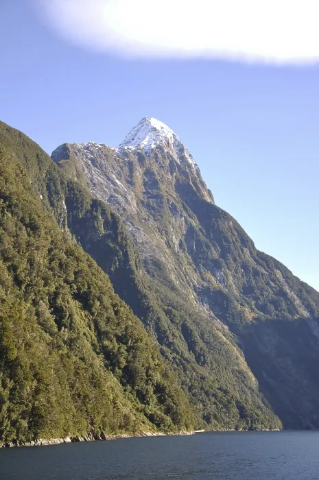 Framed Print : Mitre Peak, Milford Sound, Fiordland