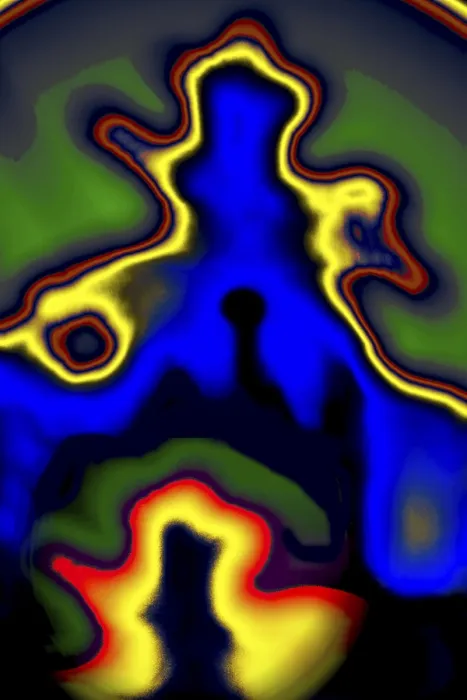 Framed Print : Modern Art Photography Abstract painting