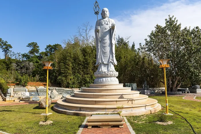 Framed Print : Modern Buddha park, Kinmen island, Taiwan, Asia