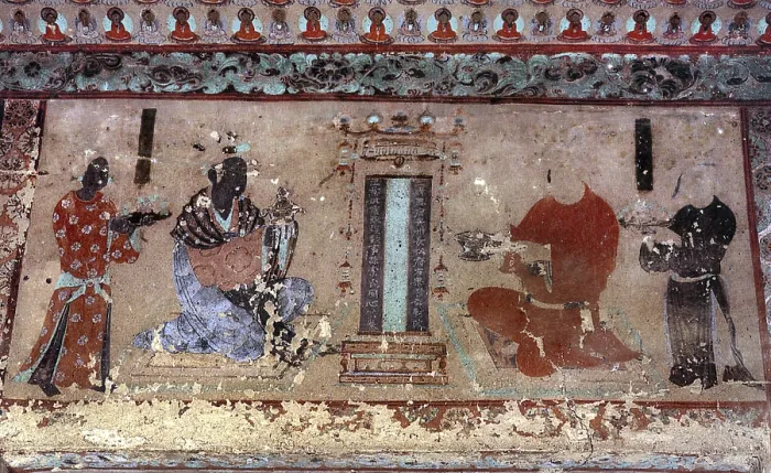 Framed Print : The Mogao Caves, or Mogao Grottoes (Chinese)