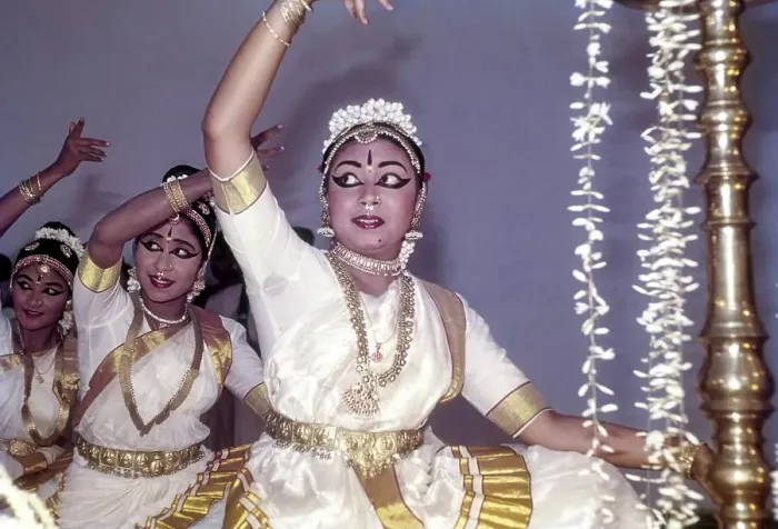 Framed Print : Mohiniyattam Mohiniattam, a classical dance form from Kerala