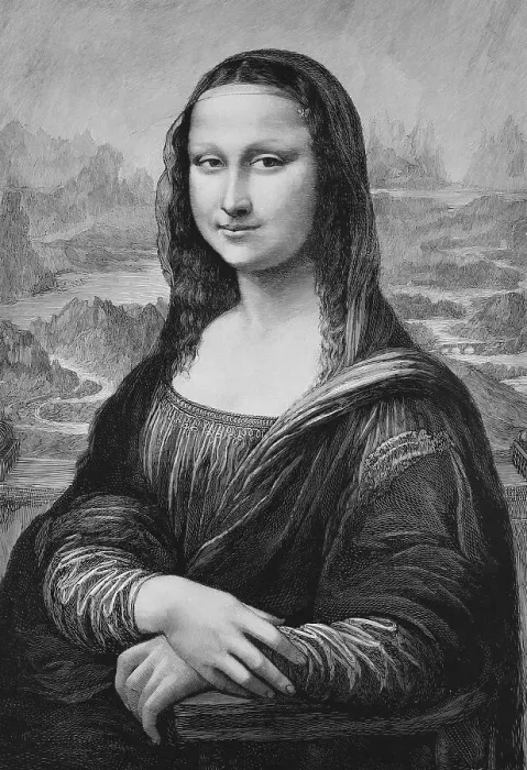 Framed Print : Mona Lisa by Leonardo da Vinci Framed Print : Mona Lisa by Leonardo da Vinci