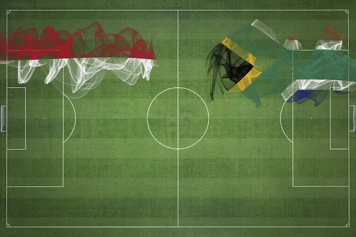 Framed Print : Monaco vs South Africa Soccer Match