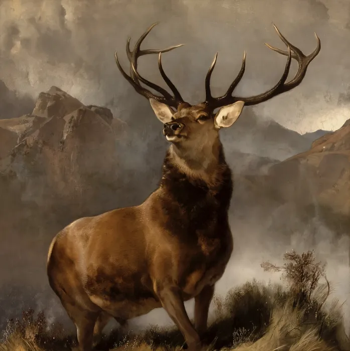 Framed Print : The Monarch of the Glen by Sir Edwin Landseer