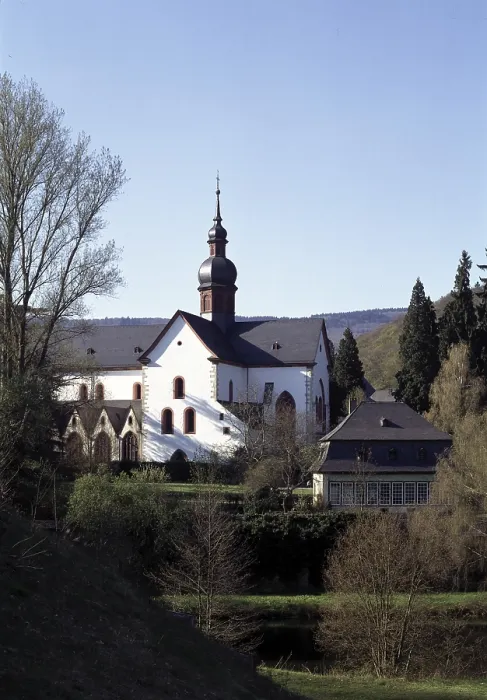 Framed Print : Monastery church and orangery from the south