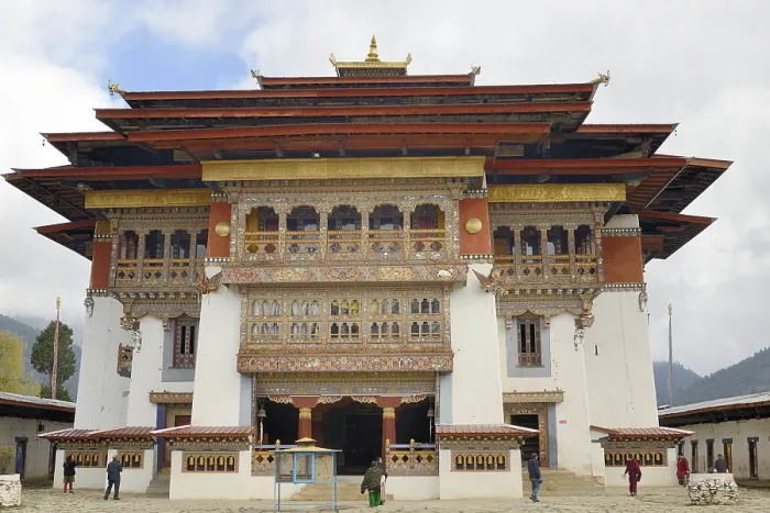 Framed Print : Monastery, Thimphu, Bhutan, asia