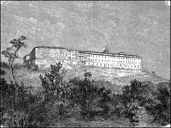 Framed Print : Montecassino Abbey, Benedictine monastery on Monte Cassino near Naples Framed Print : Montecassino Abbey, Benedictine monastery on Monte Cassino near Naples