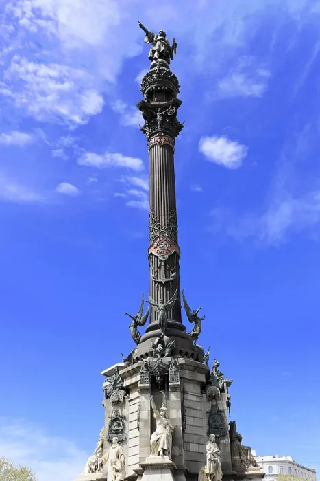 Framed Print : Monument a Colom, Colombus Column Framed Print : Monument a Colom, Colombus Column